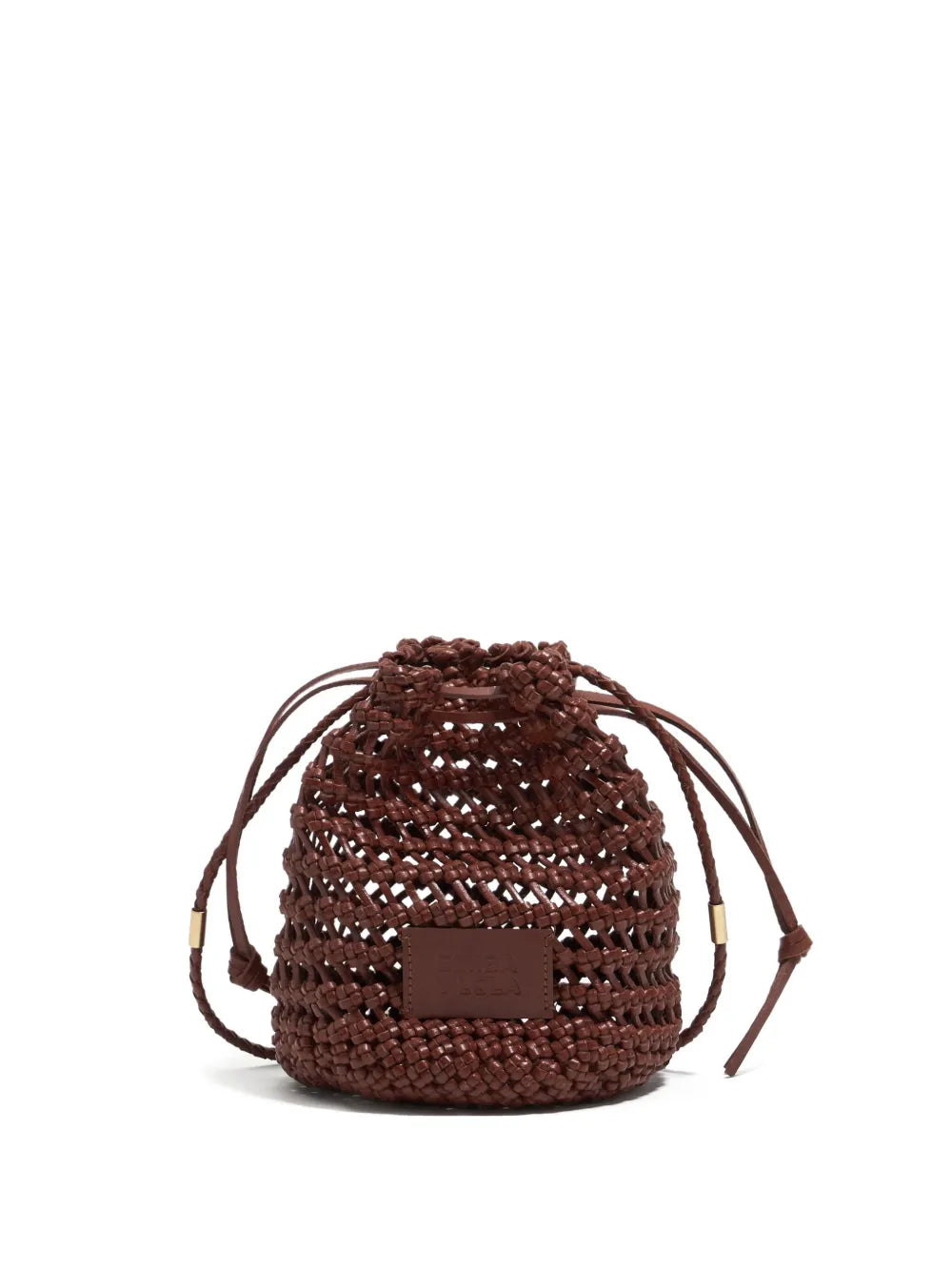 Bimba Y Lola Plaited Leather Bucket Bag