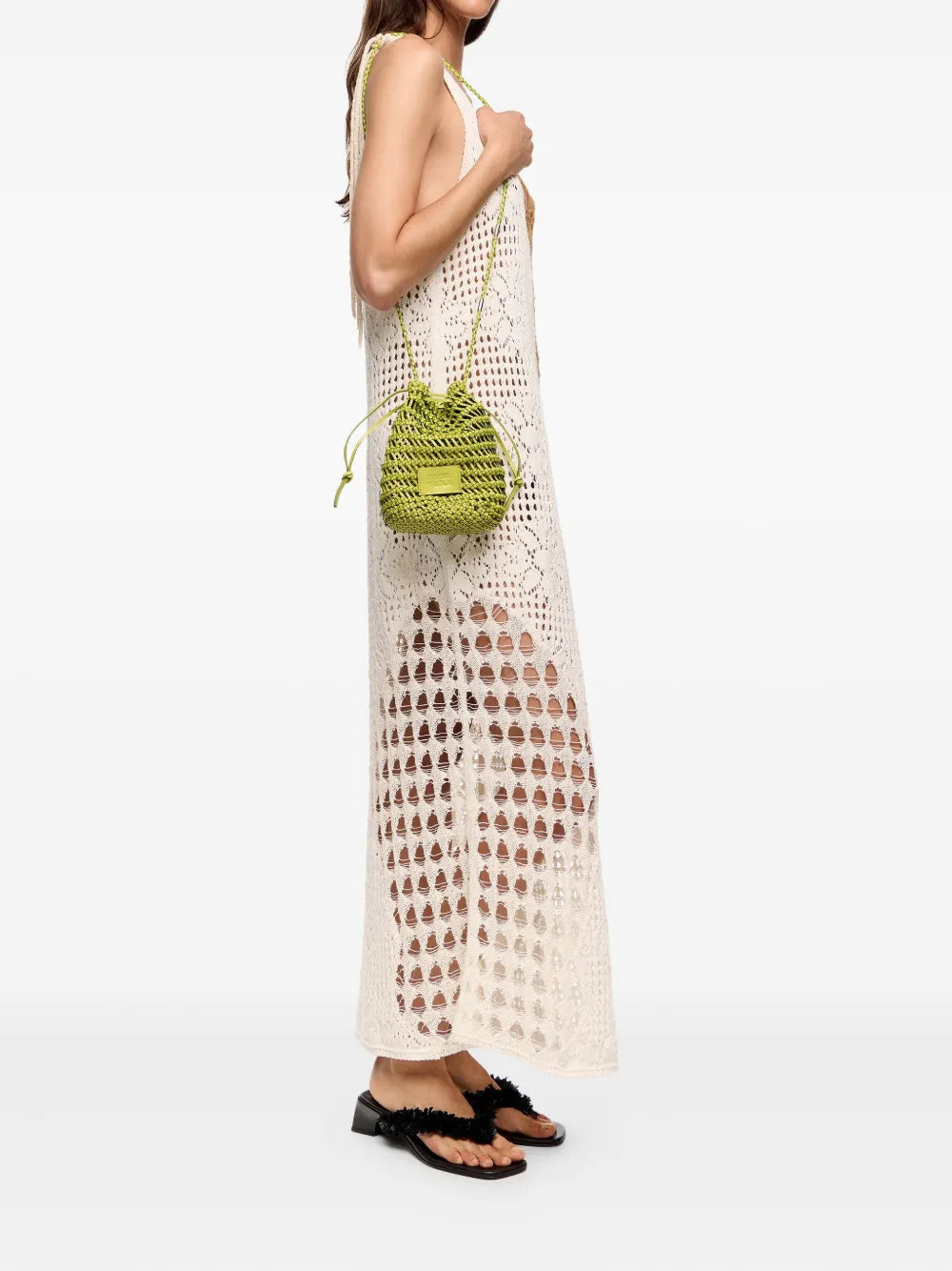 Bimba Y Lola Plaited Leather Mini Bag