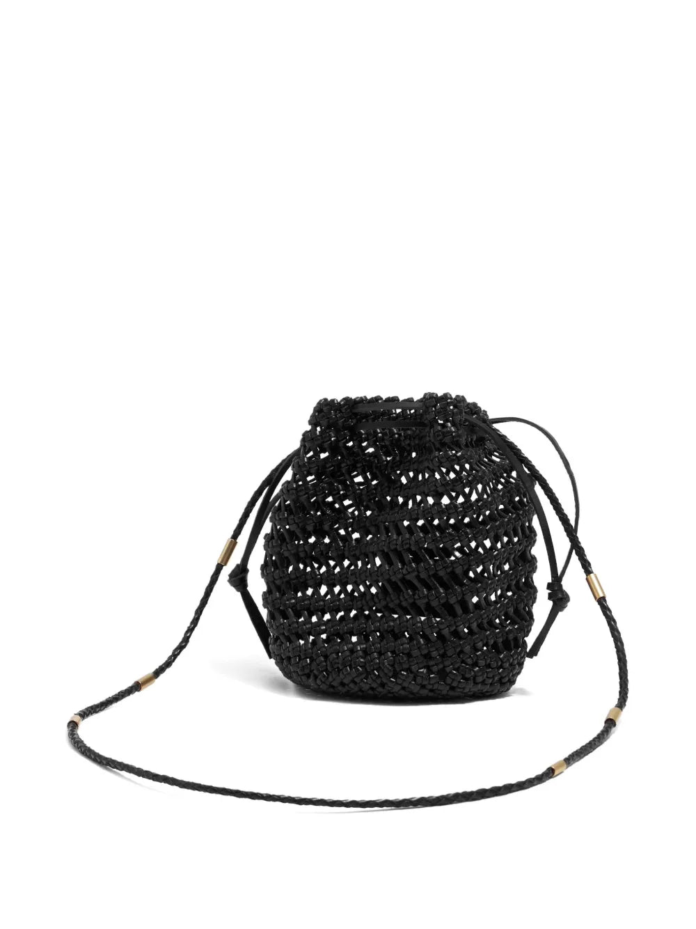 Bimba Y Lola Plaited Leather Bucket Bag