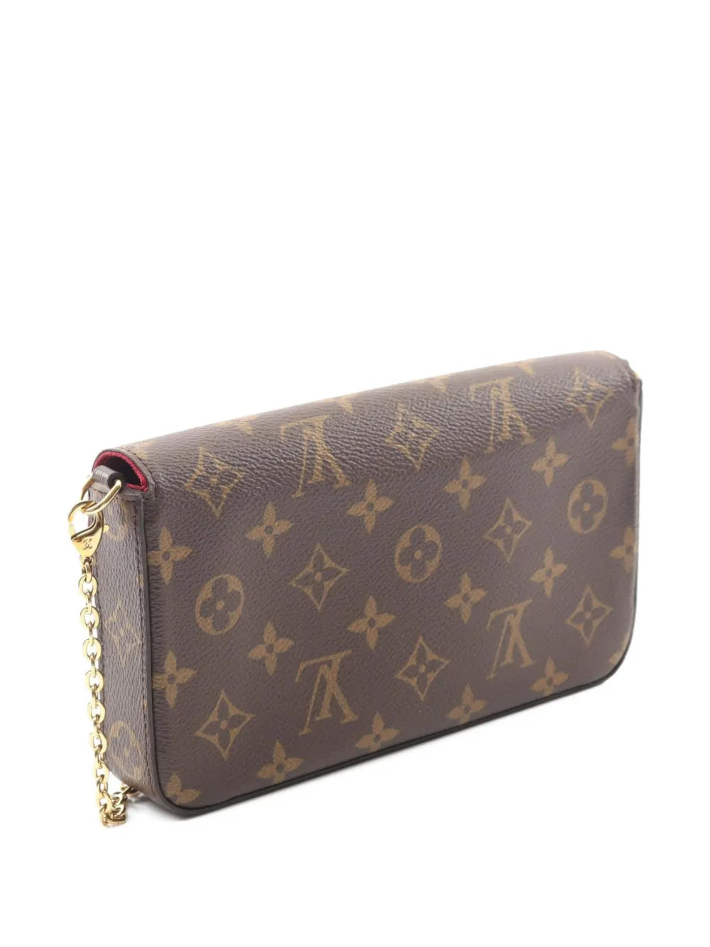 Louis Vuitton Pre Owned 2020 Small Pochette Felicie Monogram Shoulder Bag