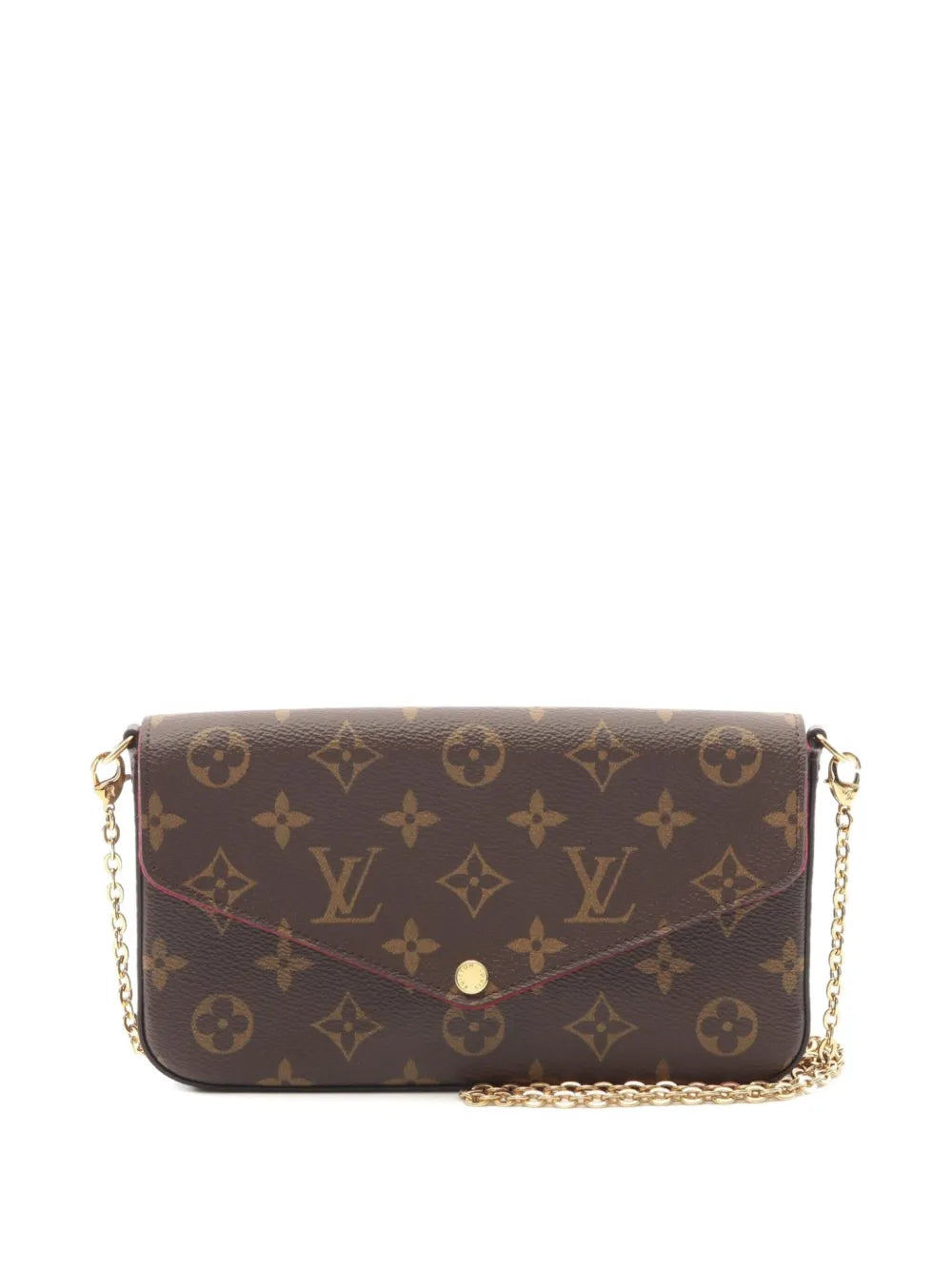 Louis Vuitton Pre Owned 2020 Small Pochette Felicie Monogram Shoulder Bag