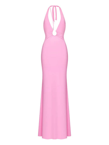 Korobeynikov Ring Detail Maxi Dress