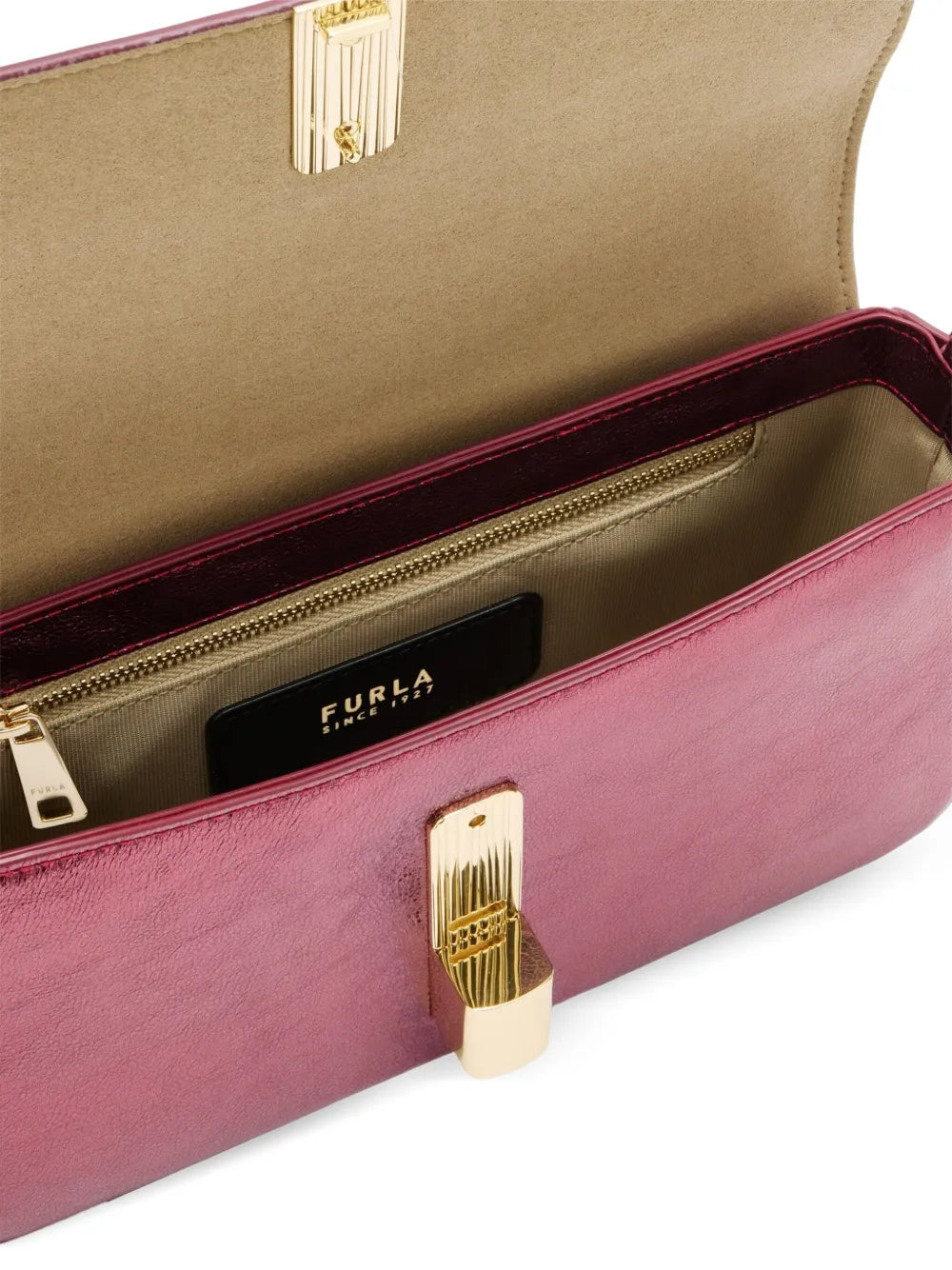 Furla Iride Flap Lock Satchel