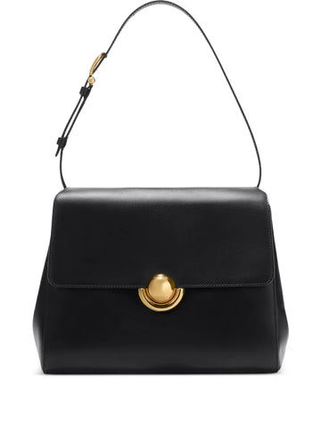 Furla Sfera Clasp Leather Shoulder Bag