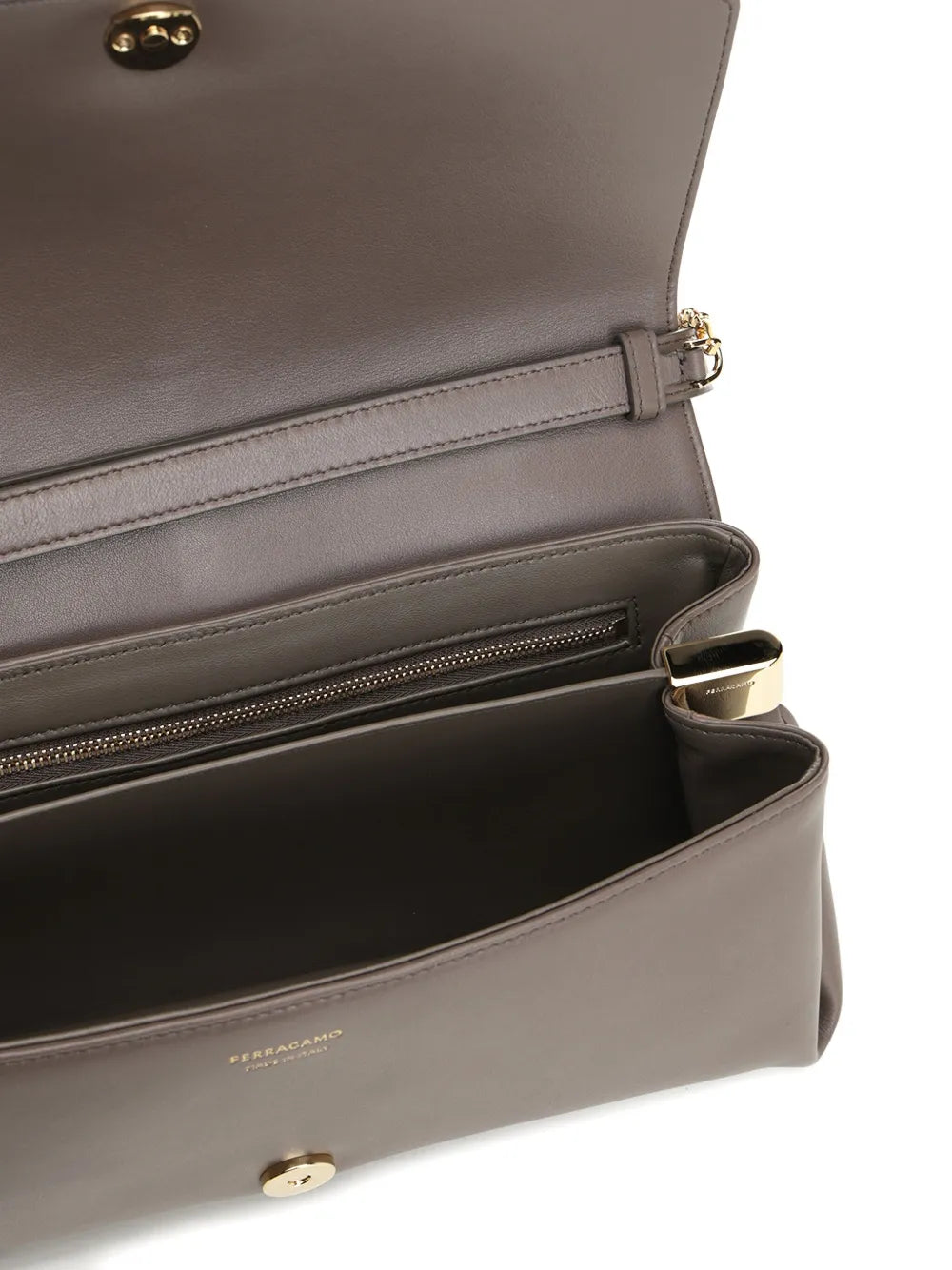 Ferragamo Chain Strap Flap Shoulder Bag