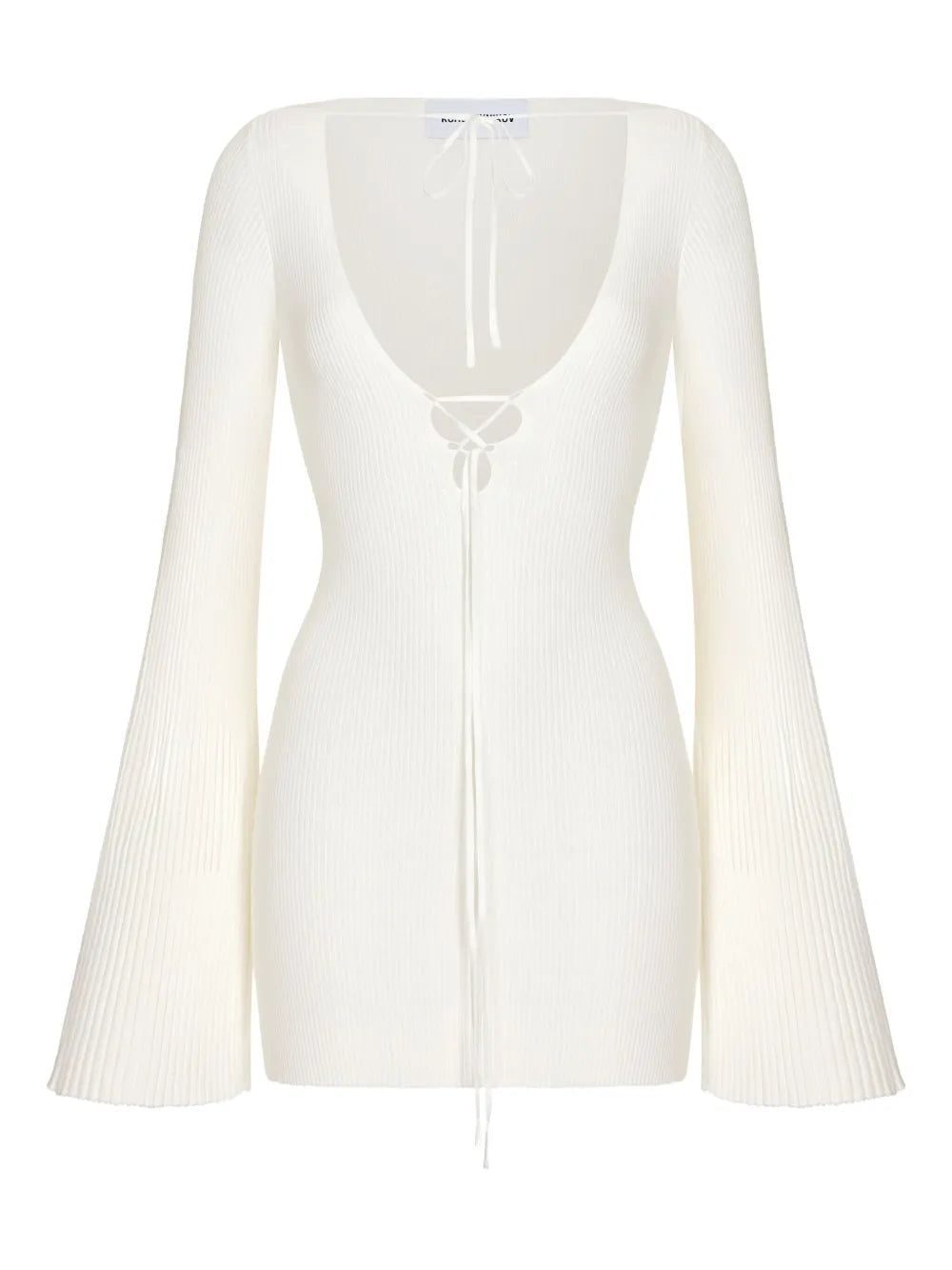 Korobeynikov Ribbed Knit Mini Dress
