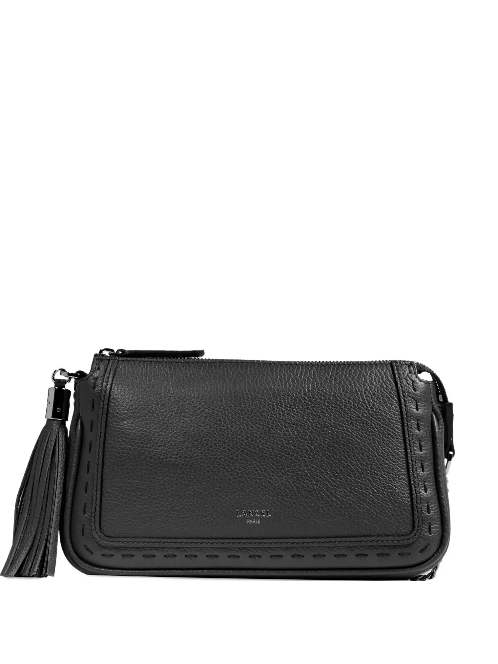 Lancel Premier Flirt Tassel Chain Strap Shoulder Bag