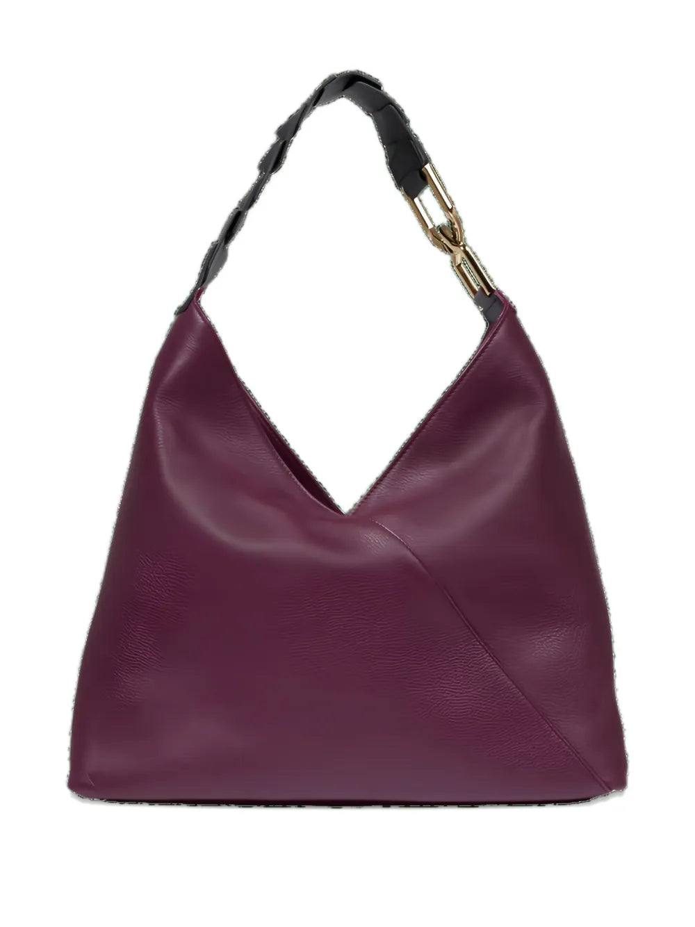 Lancel Pagode Leather Shoulder Bag