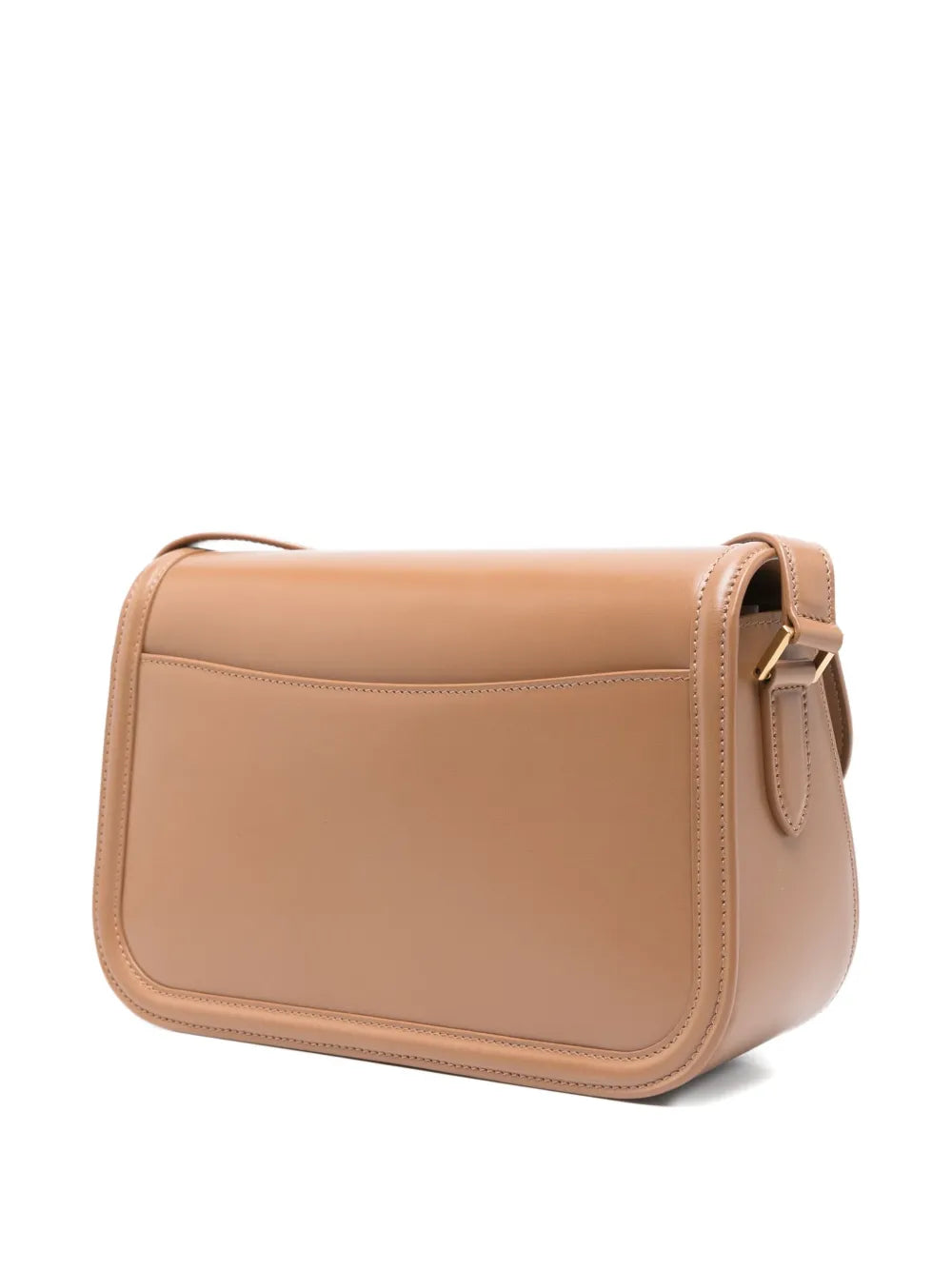 Saint Laurent Medium Solferino Logo Plaque Foldover Shoulder Bag