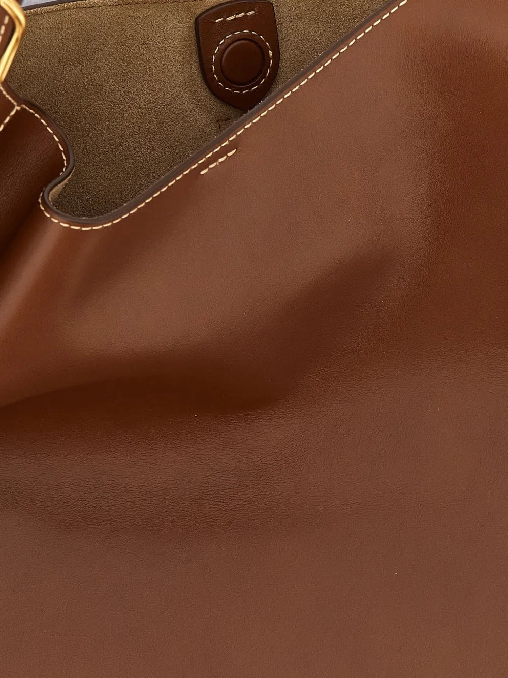 Polo Ralph Lauren Polo Id Leather Shoulder Bag