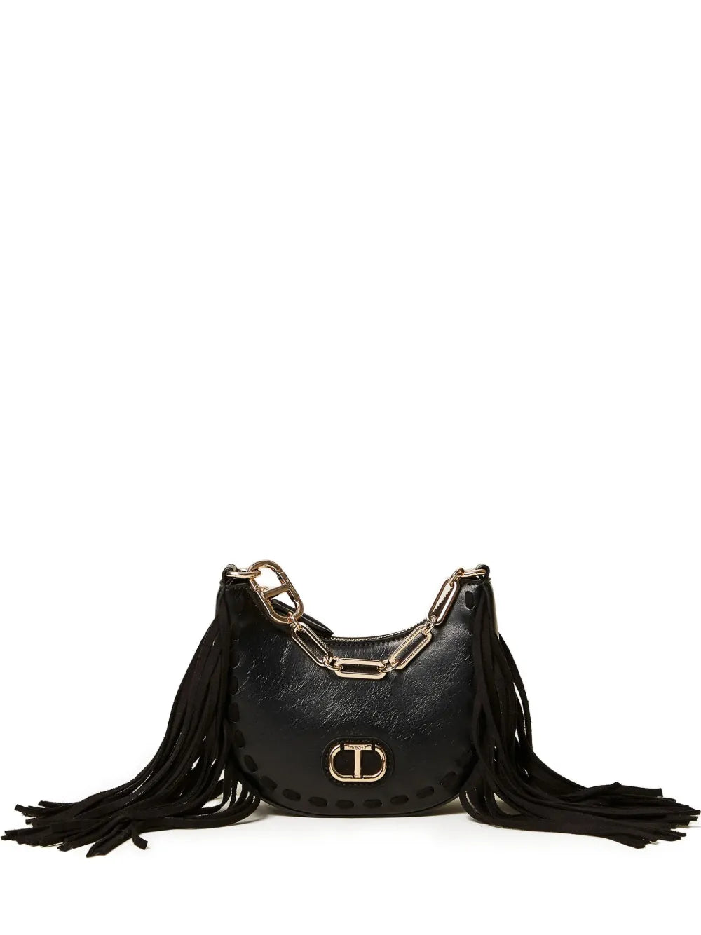 Twinset Fringe Chain Shoulder Bag