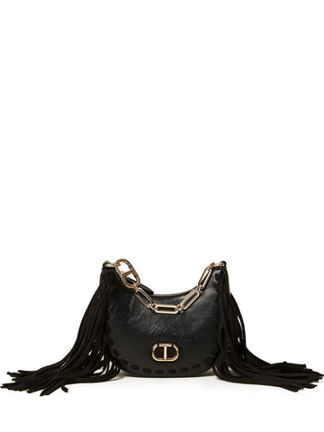 Twinset Fringe Chain Shoulder Bag