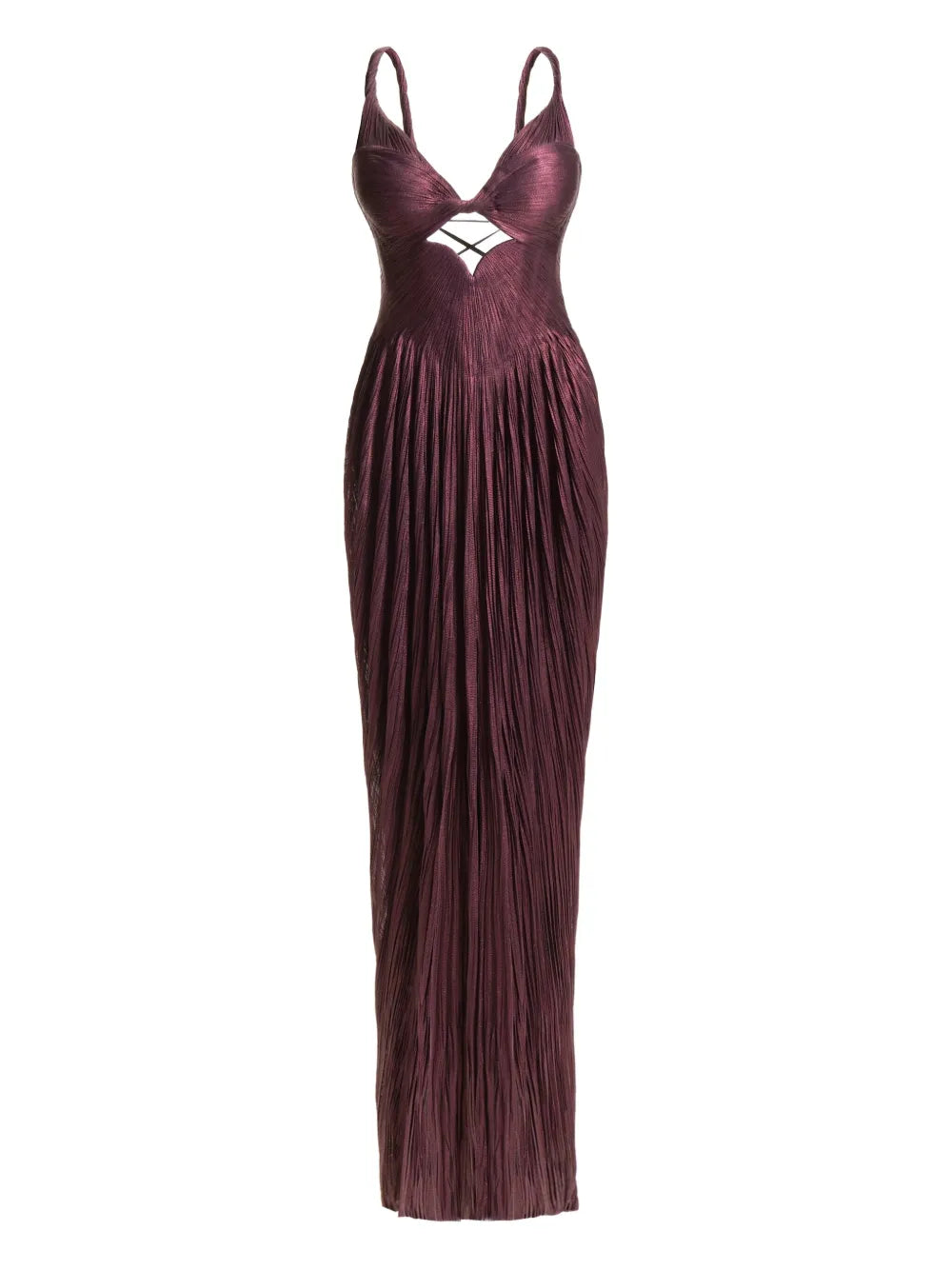 Maria Lucia Hohan Pleated Maxi Dress
