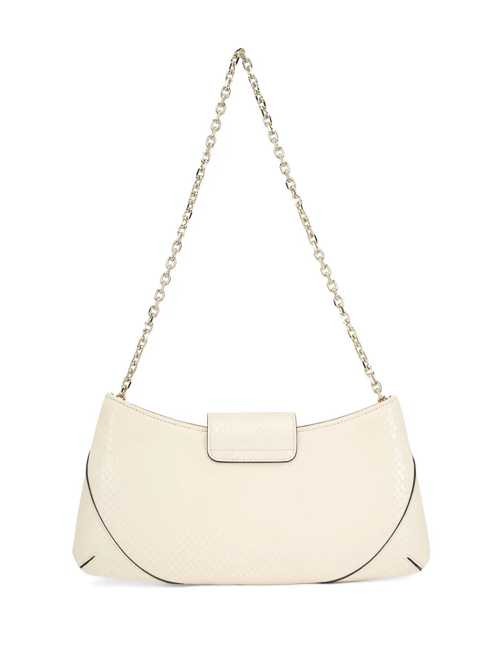 Jimmy Choo Snake Embossed Leather Shoulder Bag