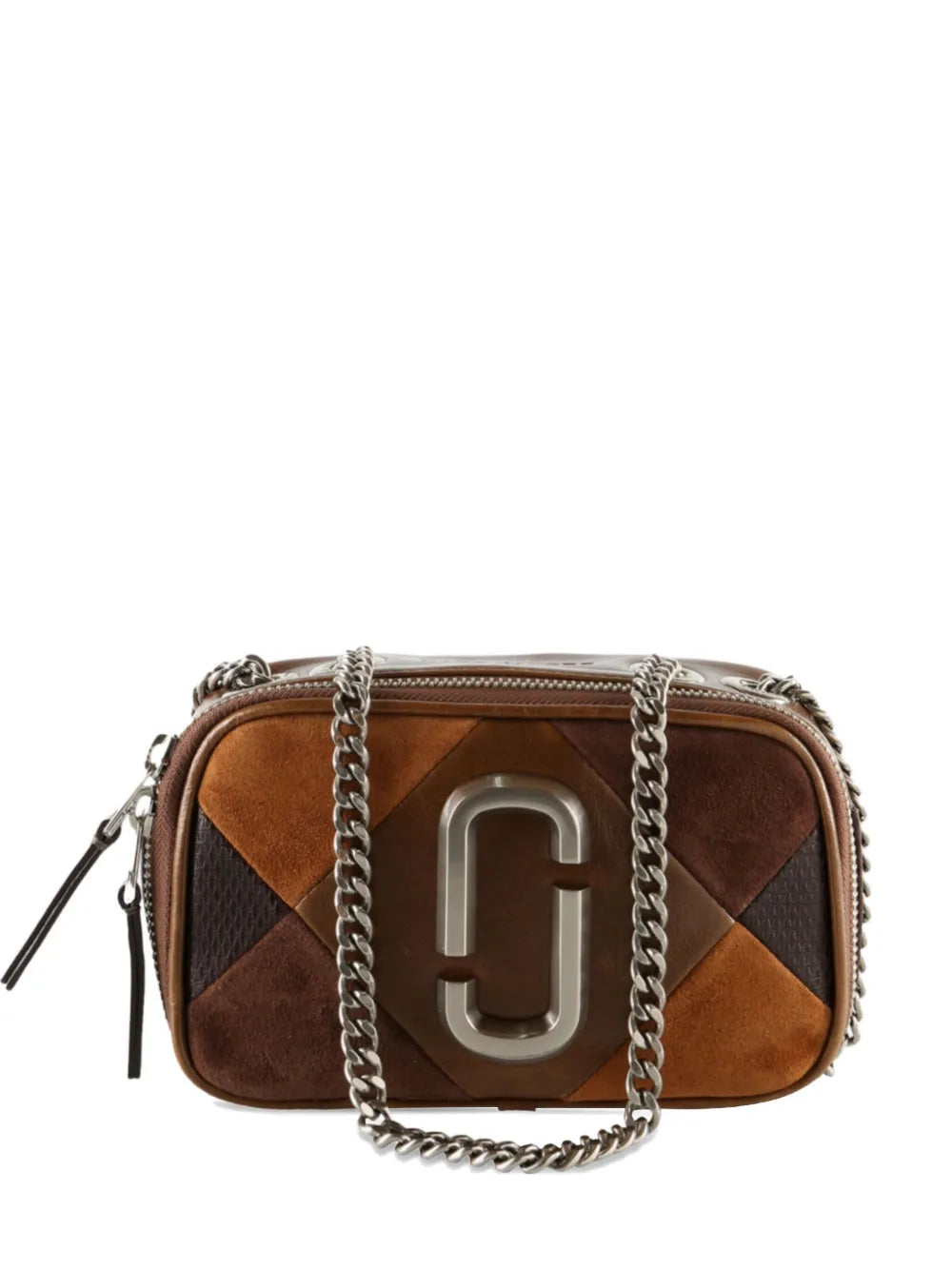 Marc Jacobs Mini The Snapshot Patchwork Shoulder Bag