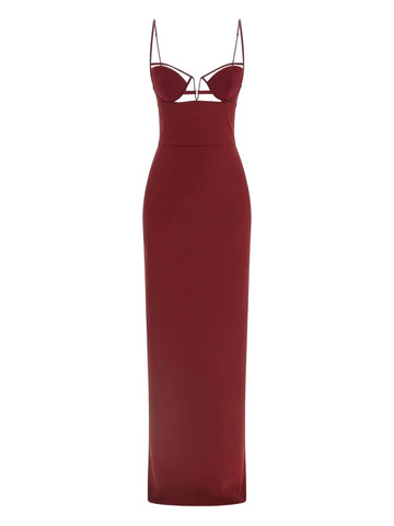 Nensi Dojaka V Wire Maxi Dress