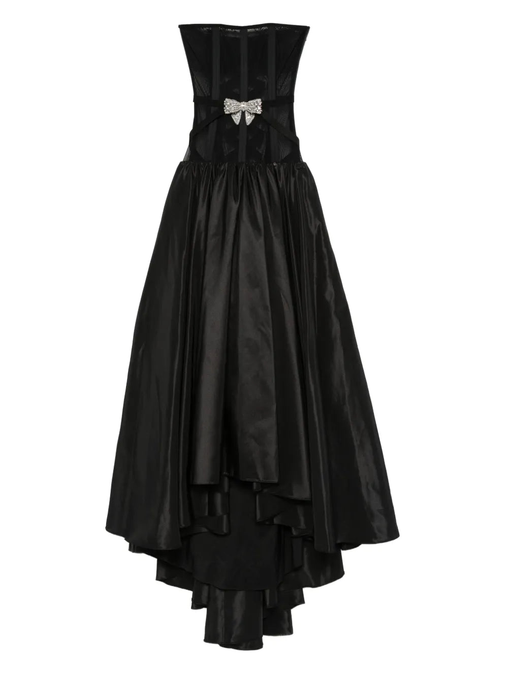 Nissa Bow Embellished Maxi Dress