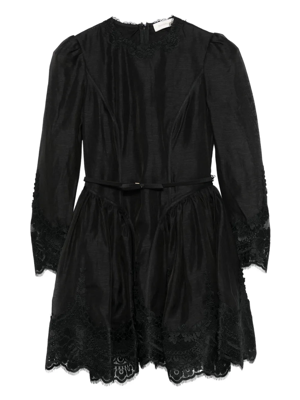 Zimmermann Lace Trimmed Mini Dress