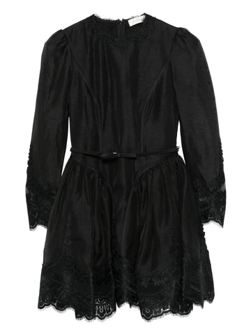 Zimmermann Lace Trimmed Mini Dress