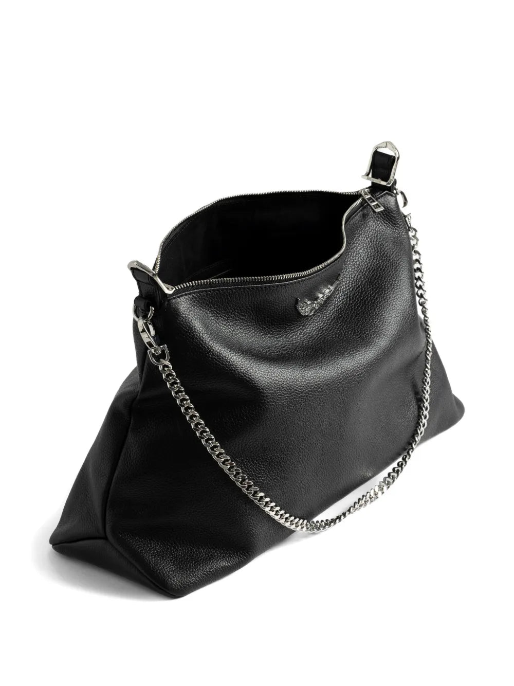 Zadigvoltaire Jim Chain Strap Leather Shoulder Bag