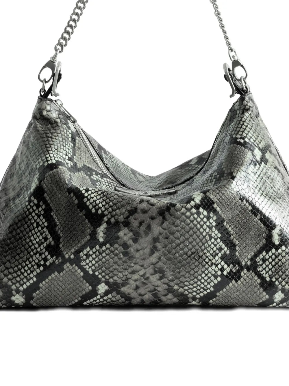 Zadigvoltaire Jim Wild Python Effect Shoulder Bag