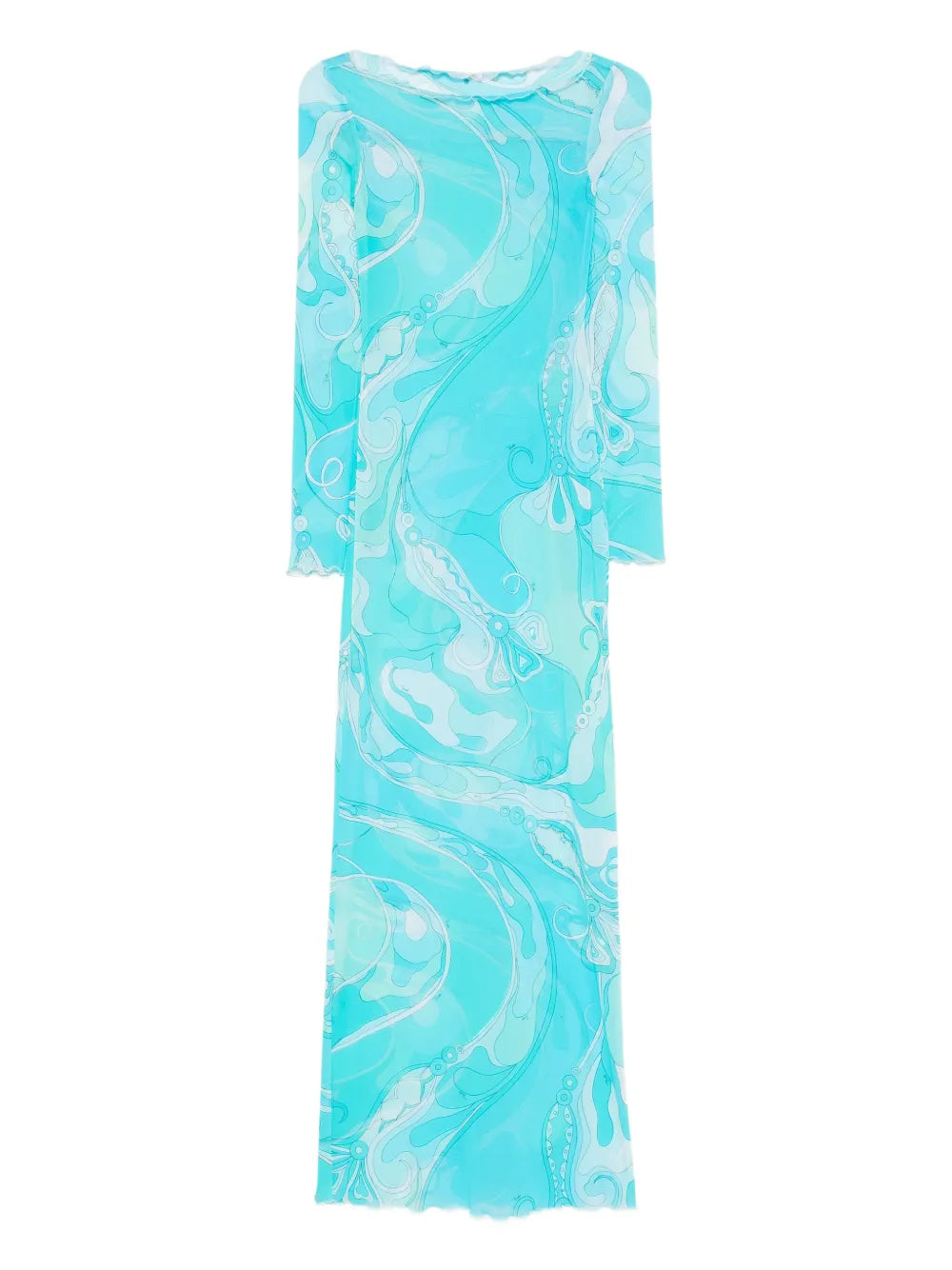 Pucci Orchidee Print Maxi Dress