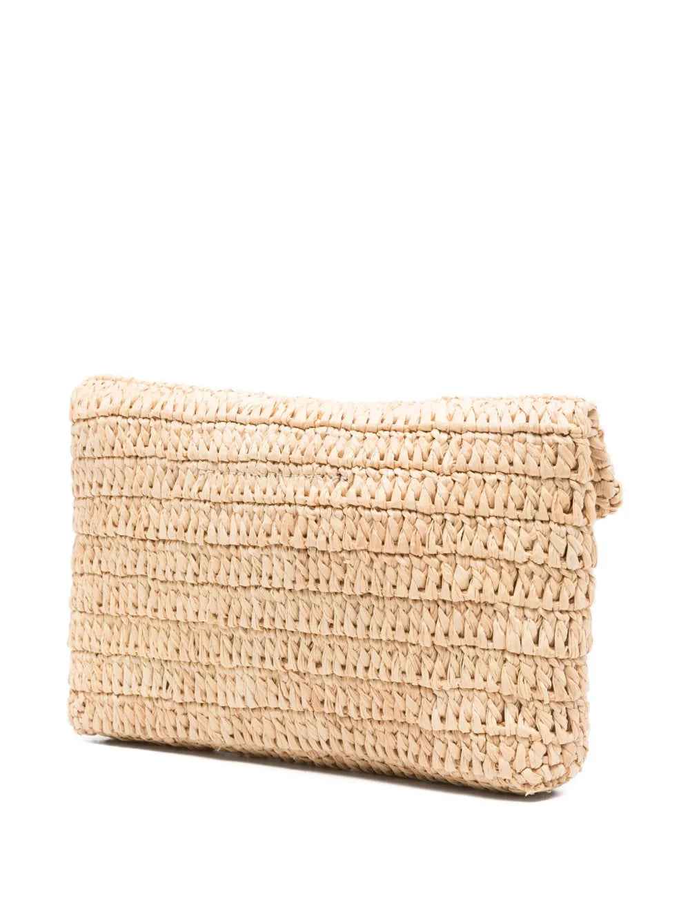 Saint Laurent Envelope Flap Woven Shoulder Bag