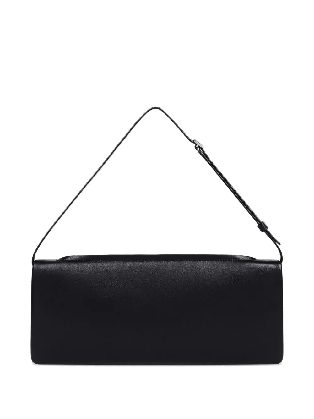 Courreges Leather Flap Clutch