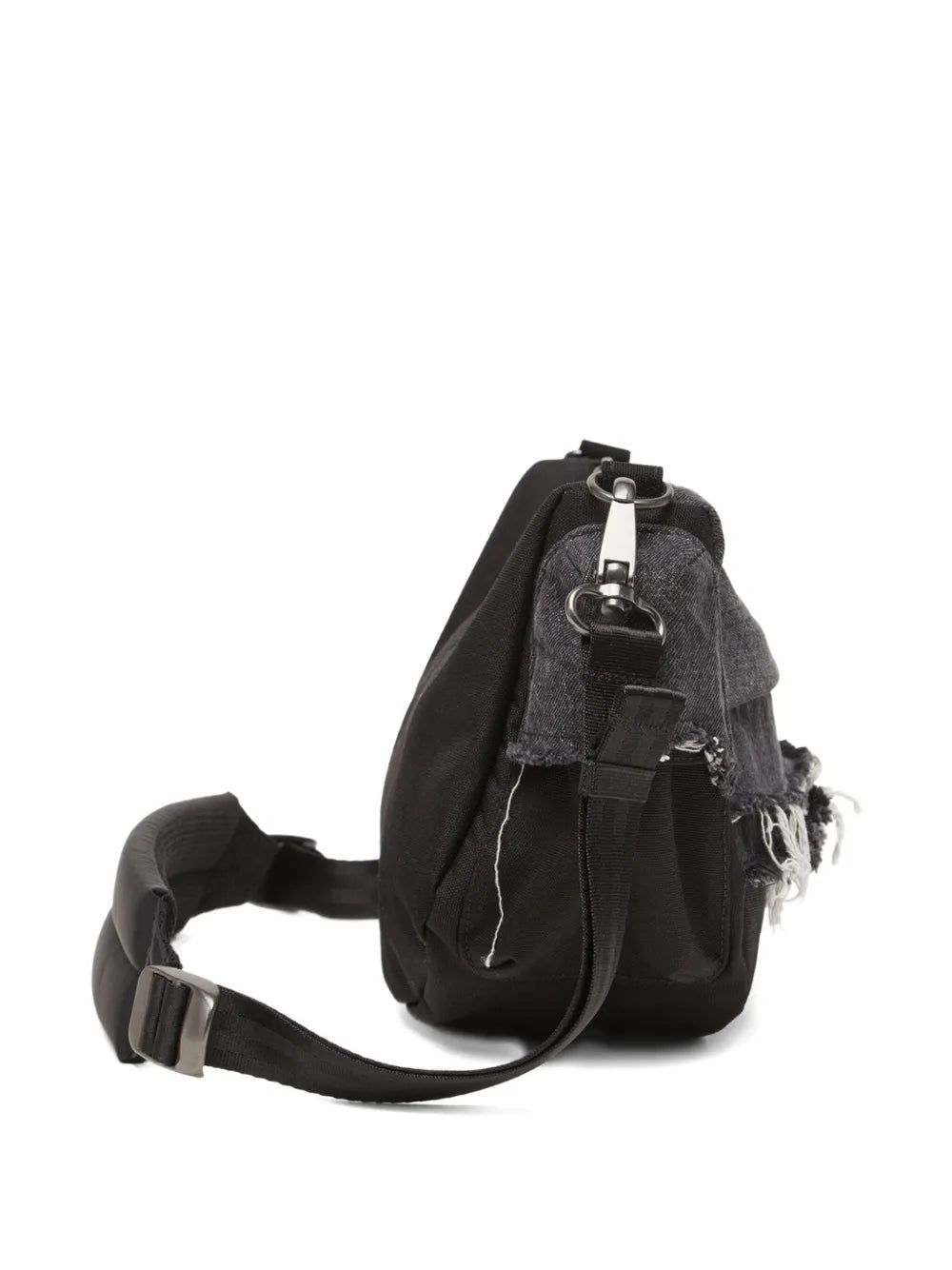 Diesel X Eastpak Frayed Denim Shoulder Bag