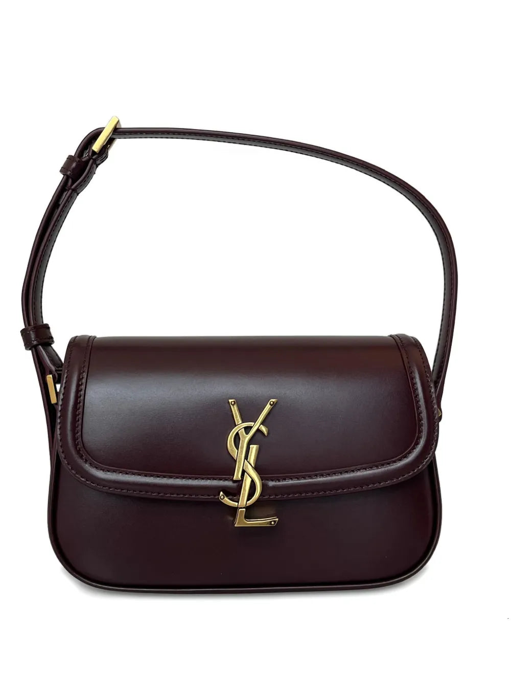 Saint Laurent Small Solferino Leather Shoulder Bag