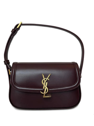 Saint Laurent Small Solferino Leather Shoulder Bag