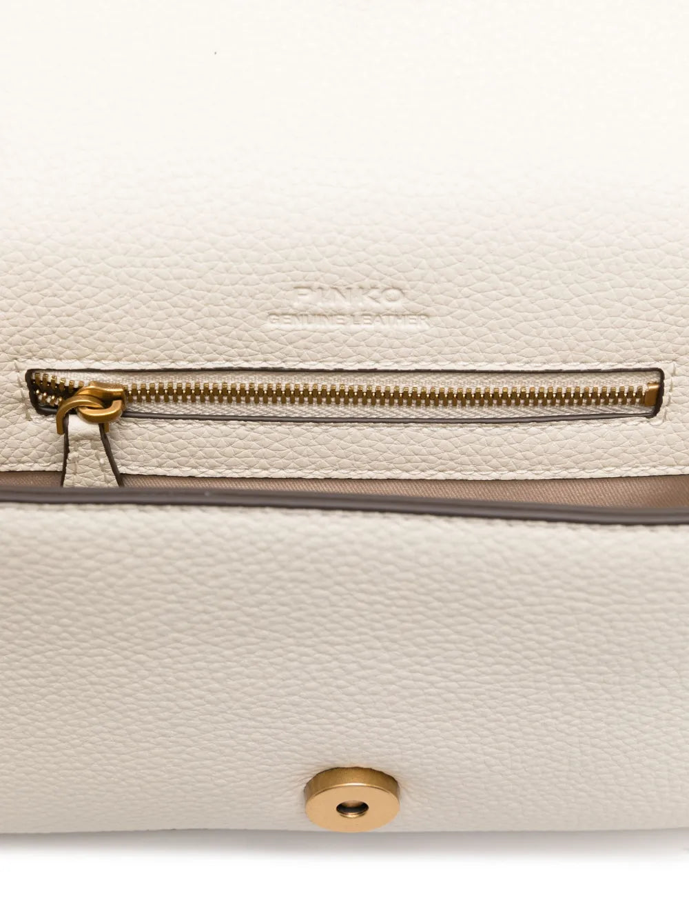 Pinko Love Birds Leather Shoulder Bag
