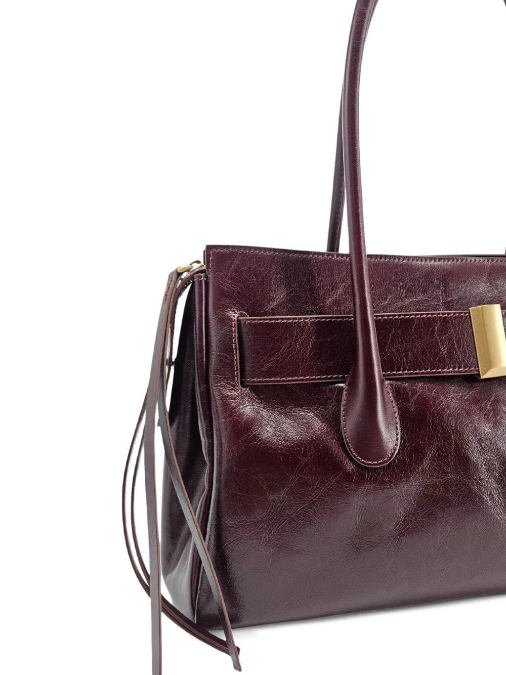 Roberto Festa Emeralda Leather Shoulder Bag