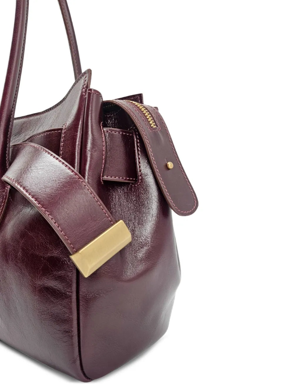 Roberto Festa Emeralda Leather Shoulder Bag