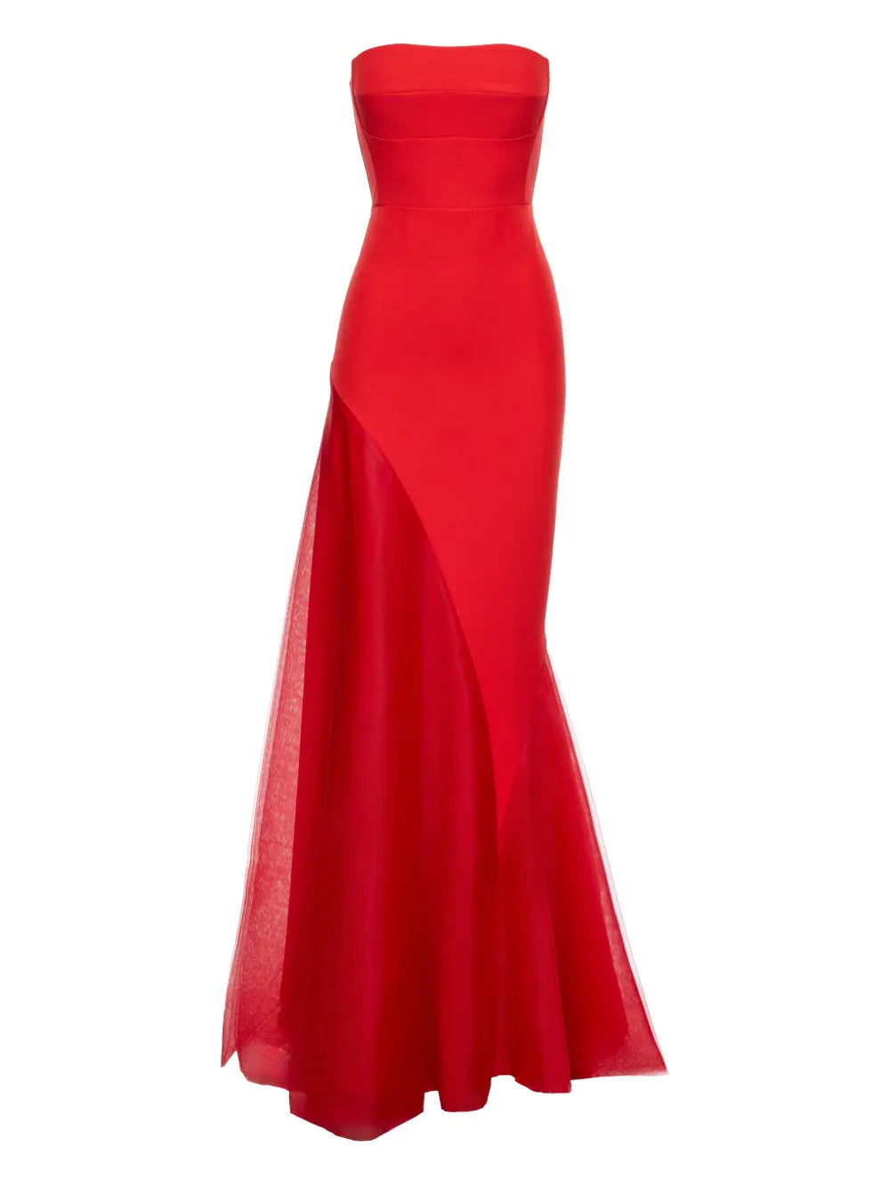 Vpm Atelier Strapless Fishtail Dress
