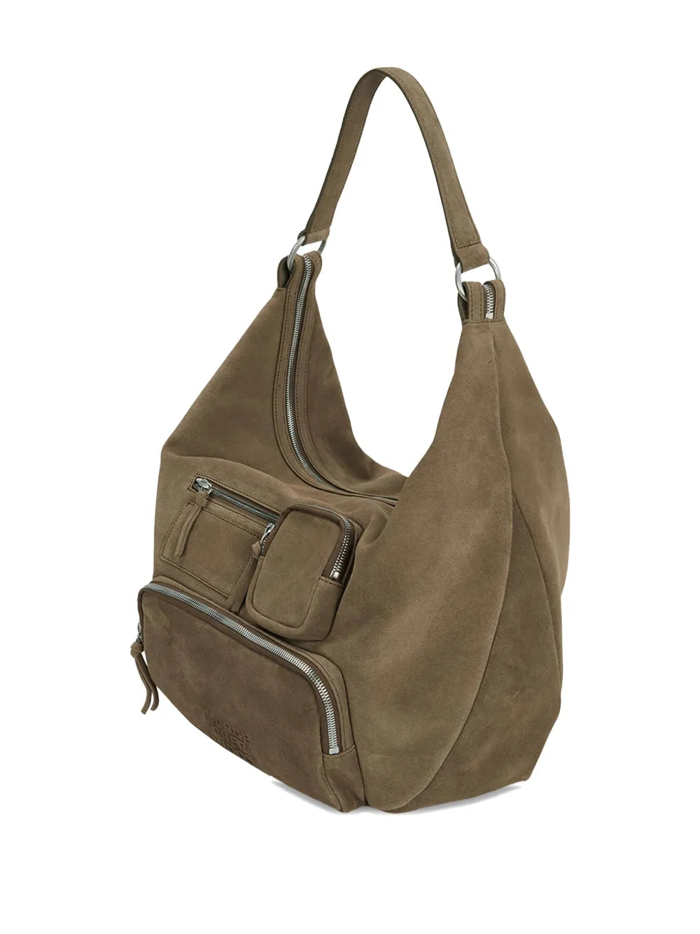 Marge Sherwood City Suede Zipped Shoulder Bag