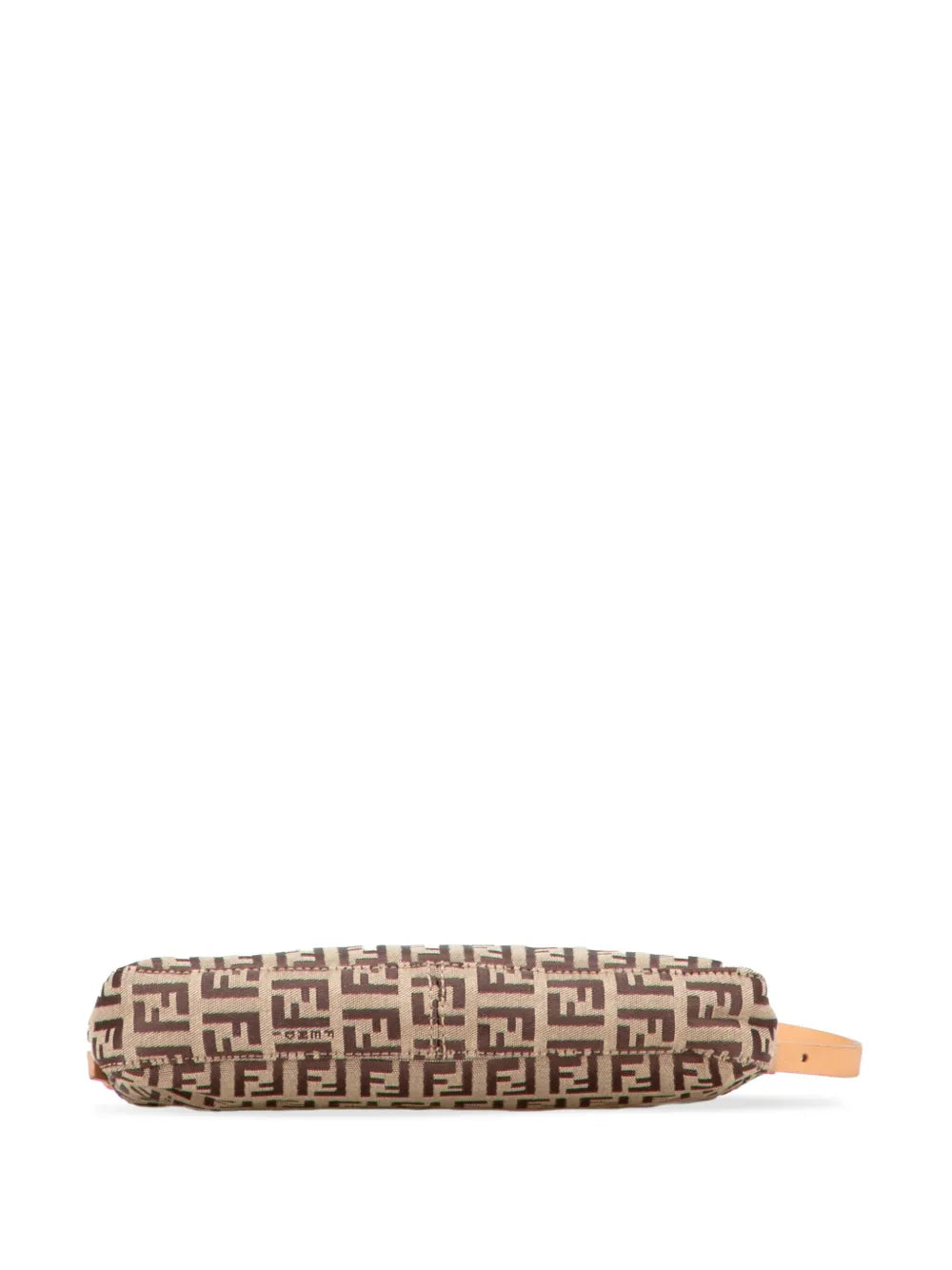 Fendi Pre Owned 2000 2010 Zucchino Canvas Pochette Shoulder Bag