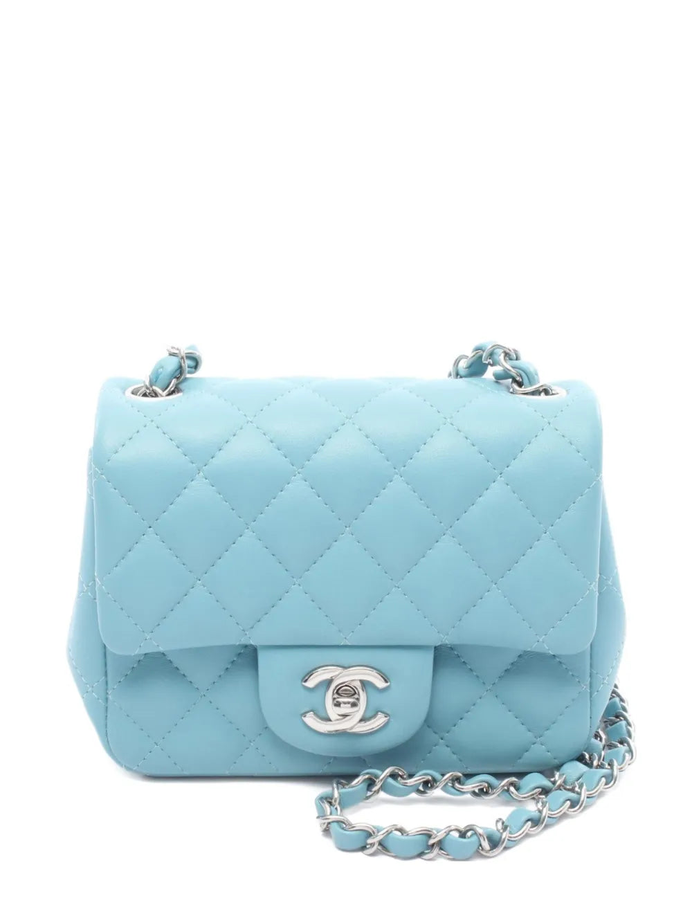 Chanel Pre Owned 2021 Mini Classic Flap Shoulder Bag