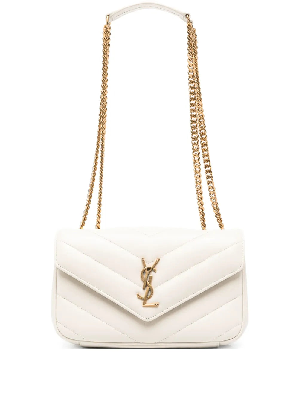 Saint Laurent Small Loulou Chain Shoulder Bag