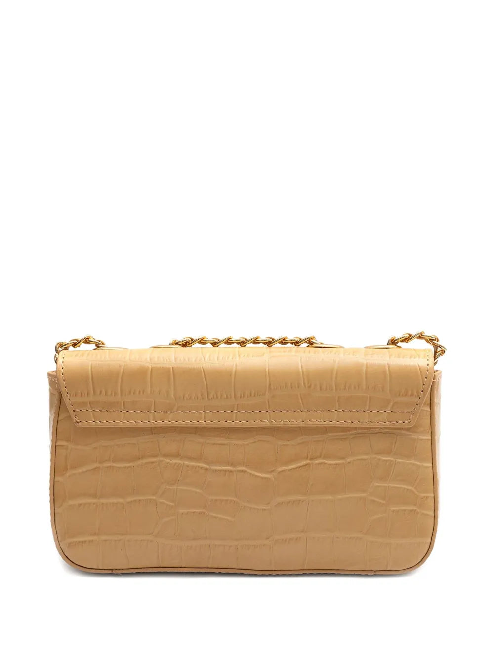 Isla Anne Crocodile Embossed Shoulder Bag
