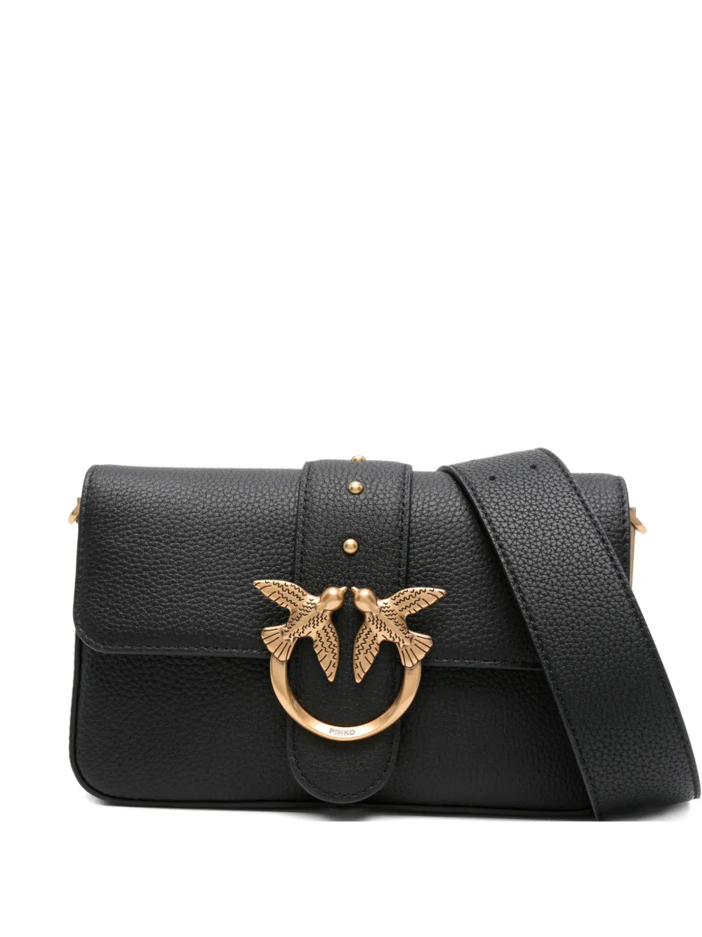 Pinko Mini Love Flap Shoulder Bag