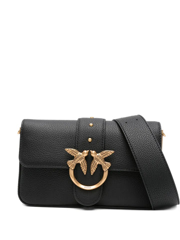 Pinko Mini Love Flap Shoulder Bag