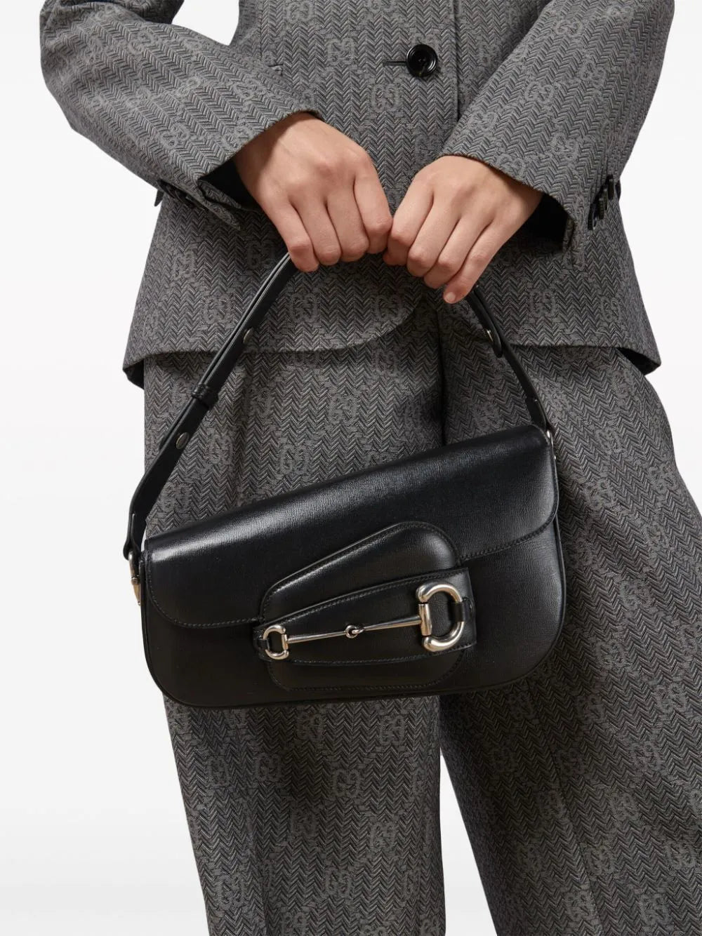 Gucci Horsebit Detail Shoulder Bag