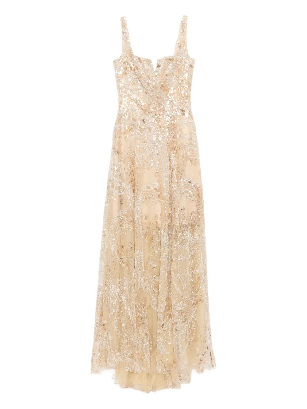 Saiid Kobeisy Sequin Embellished Long Dress