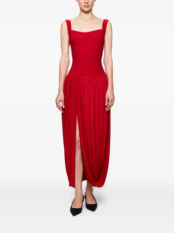 Atu Body Couture Scoop Neck Midi Dress