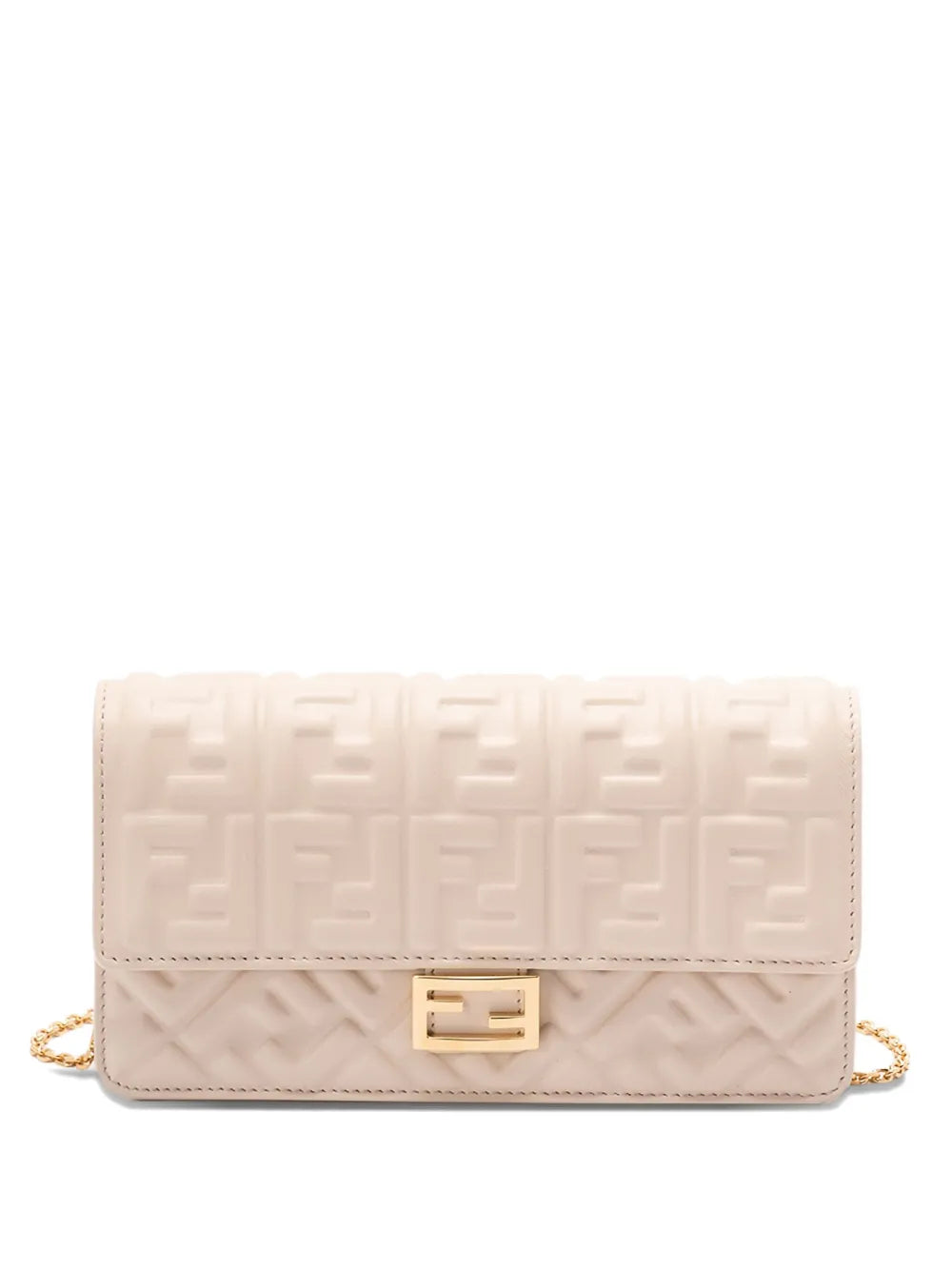 Fendi Wallet On Chain Baguette Clutch Bag