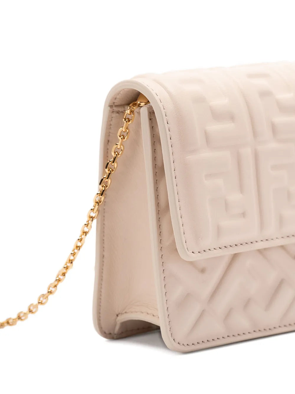 Fendi Wallet On Chain Baguette Clutch Bag