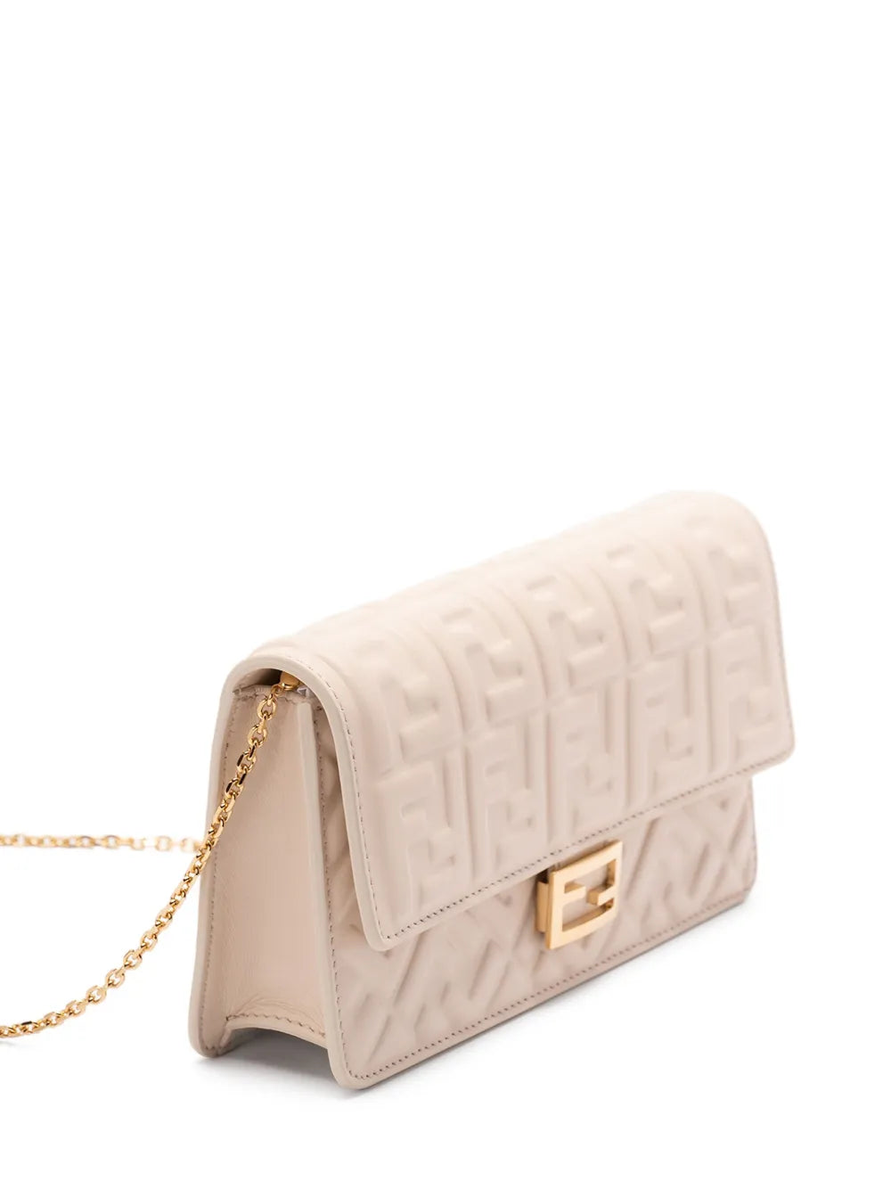 Fendi Wallet On Chain Baguette Clutch Bag