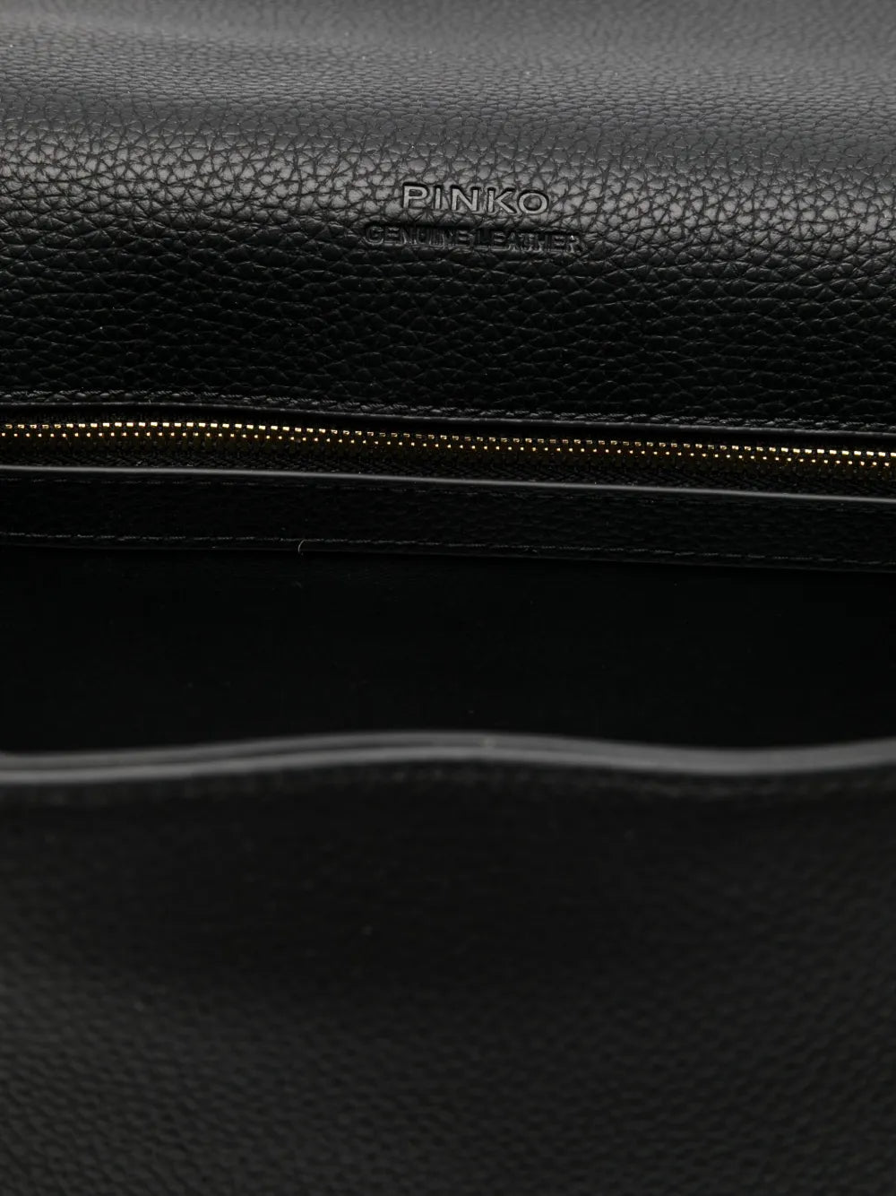 Pinko Love One Leather Shoulder Bag