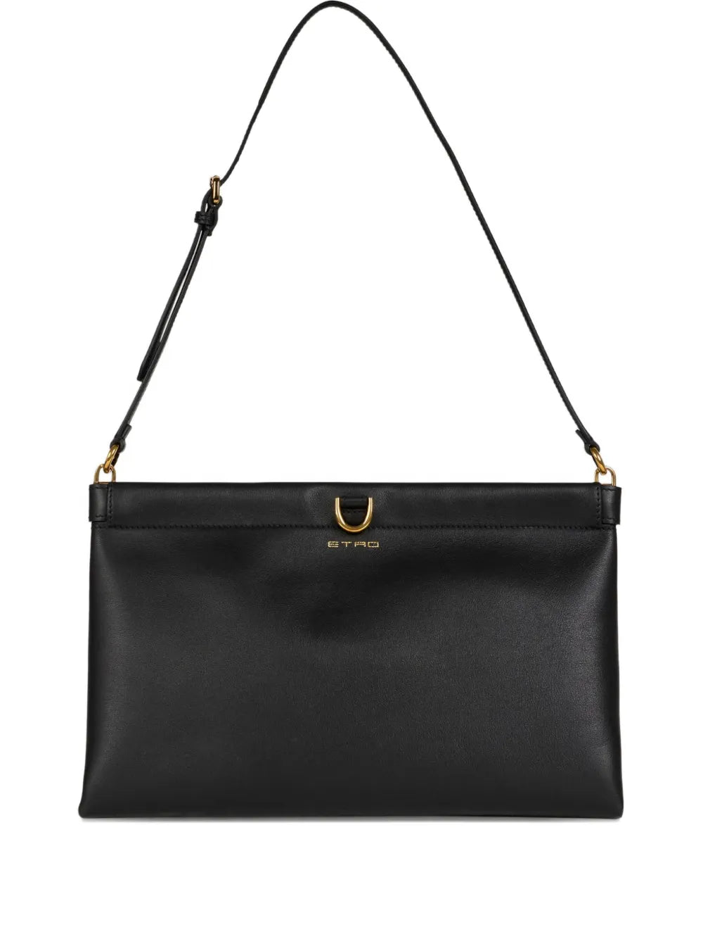 Etro Medium Talk Leather Clutch